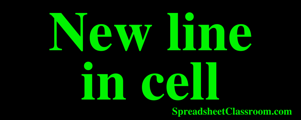 main-image-for-lesson-on-how-to-insert-a-new-line-in-a-cell-in-google